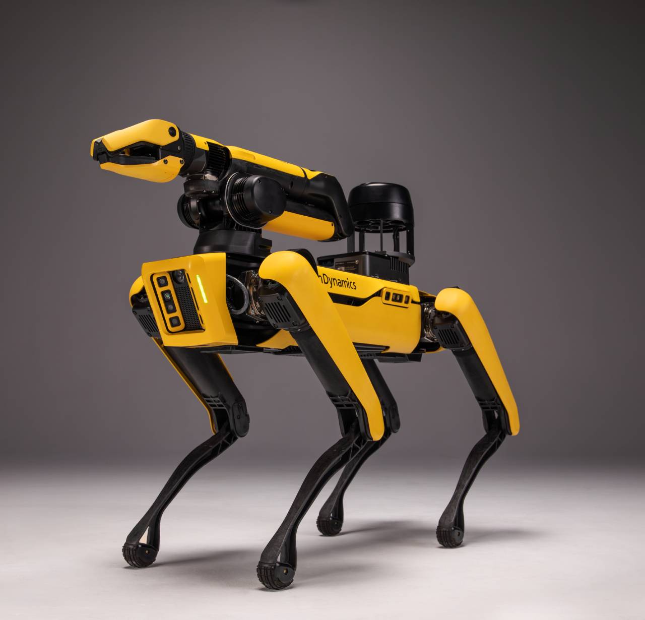 Boston Dynamics Spot robot equipped for research